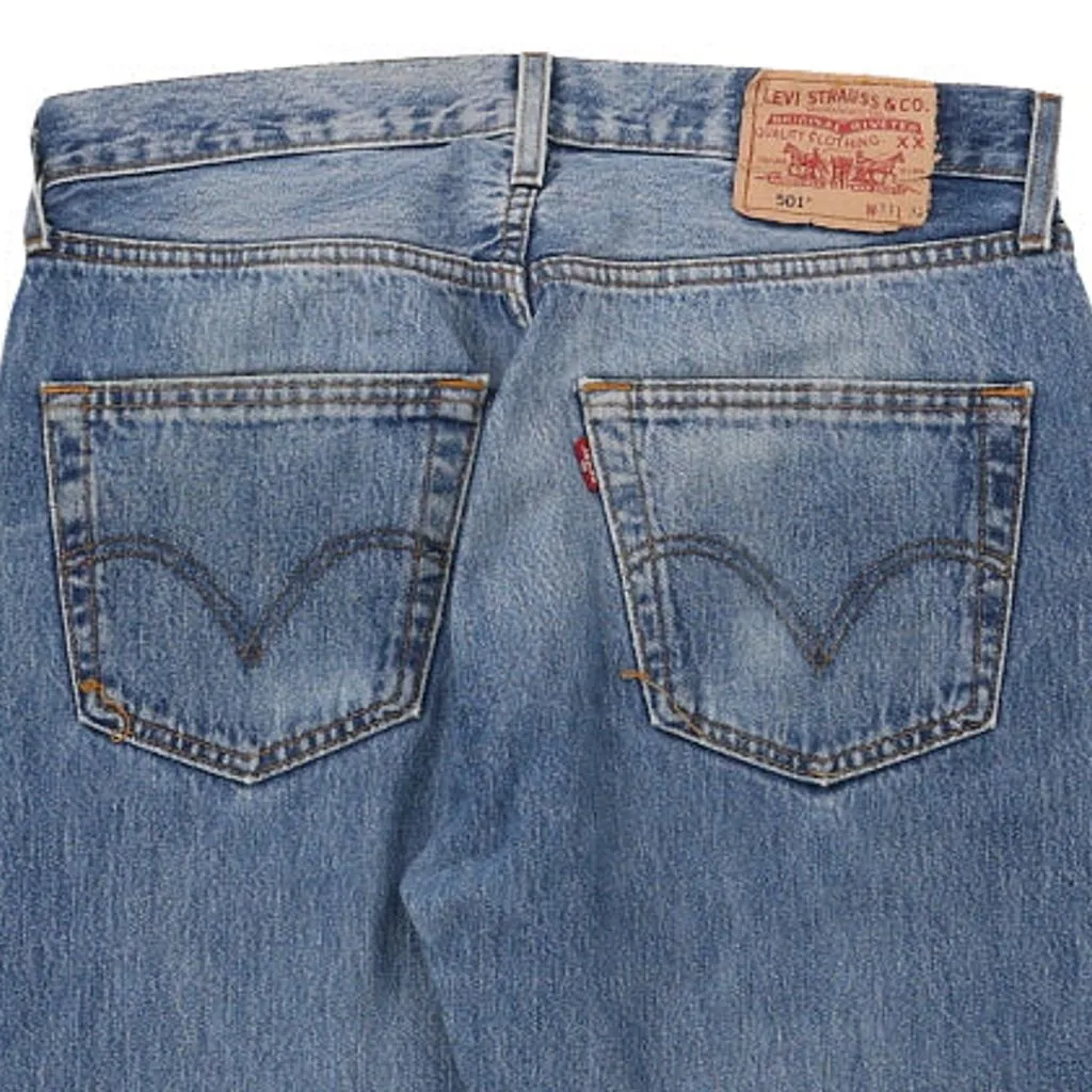 501 Levis Jeans - 30W UK 10 Blue Cotton