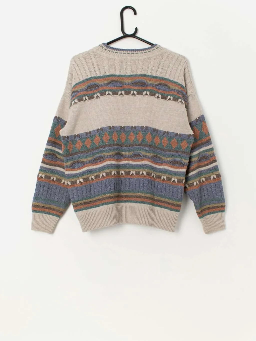 90s vintage The Sweater Shop Teens jumper, made in the UK – Medium