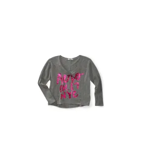 Aeropostale Womens Aero Est. 87 Nyc Thermal Sweater