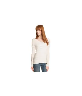 Aeropostale Womens Sheer Hi-Lo Knit Sweater, TW2