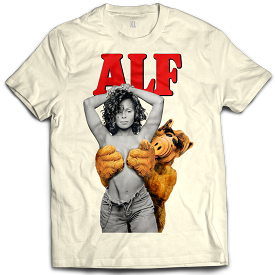 Alf X Janet Vintage Mint Limited Edition Cream Tee