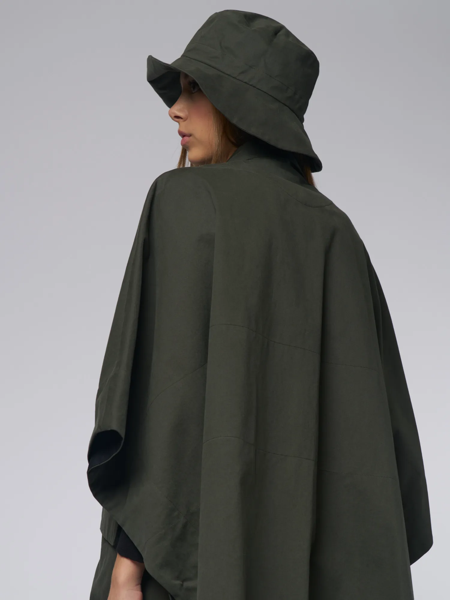 Alize Eco  Poncho Coat Bronze 