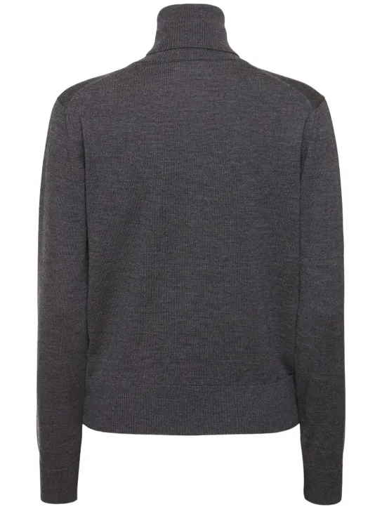 AMI Paris   Wool turtleneck sweater 