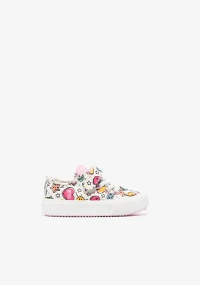 Baby's White Sneakers Canvas