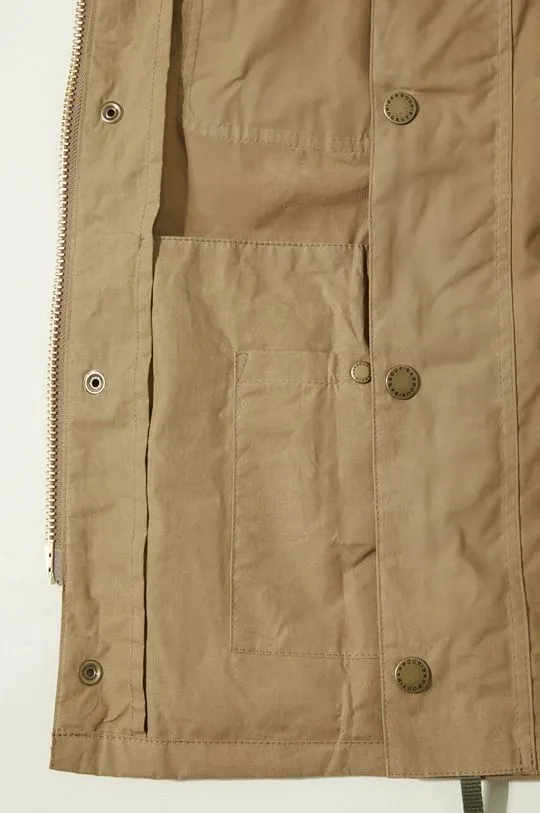 Barbour cotton jacket Modified Transport Casual beige color MCA0966