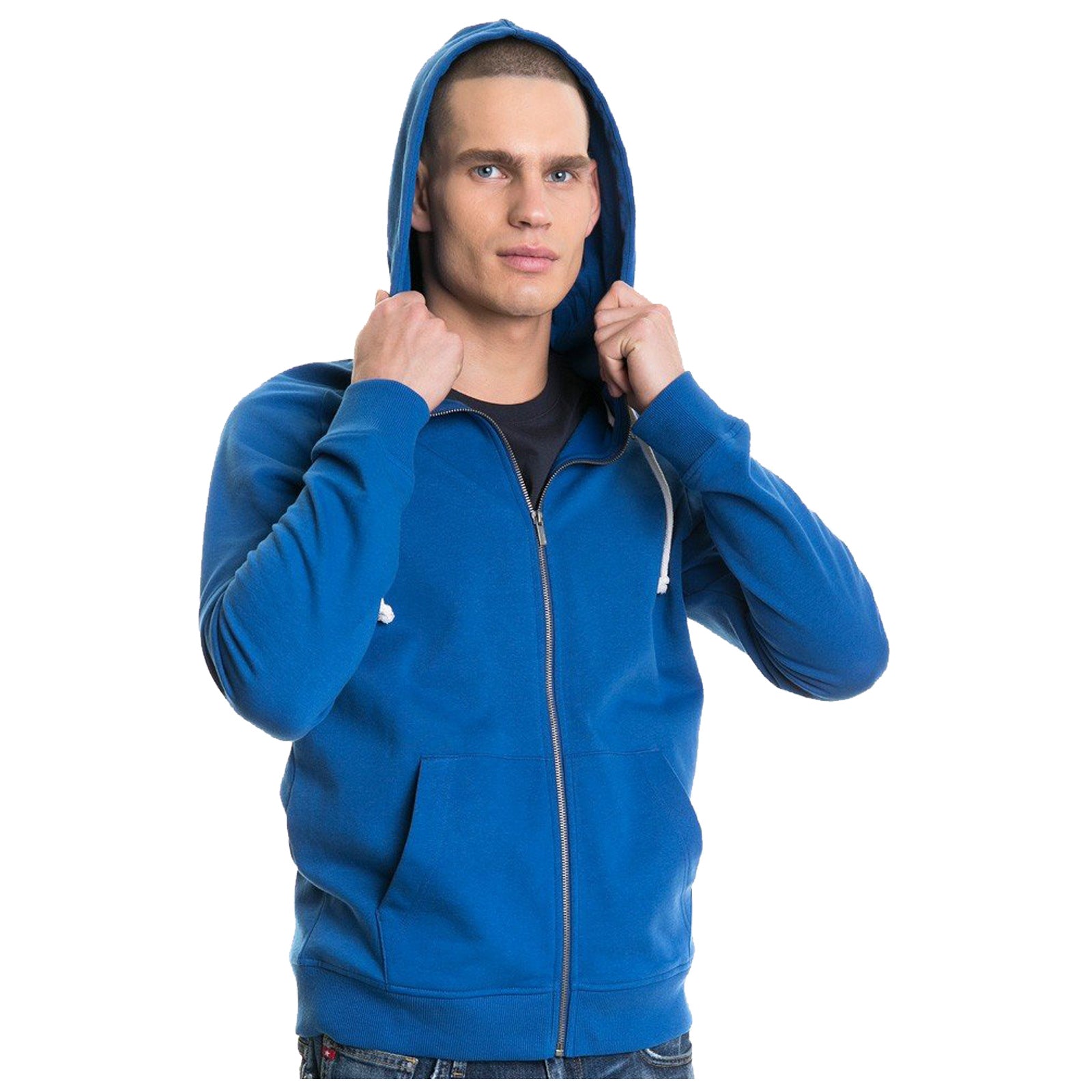 Big Star Mens Flaviano Full Zip Hoodie