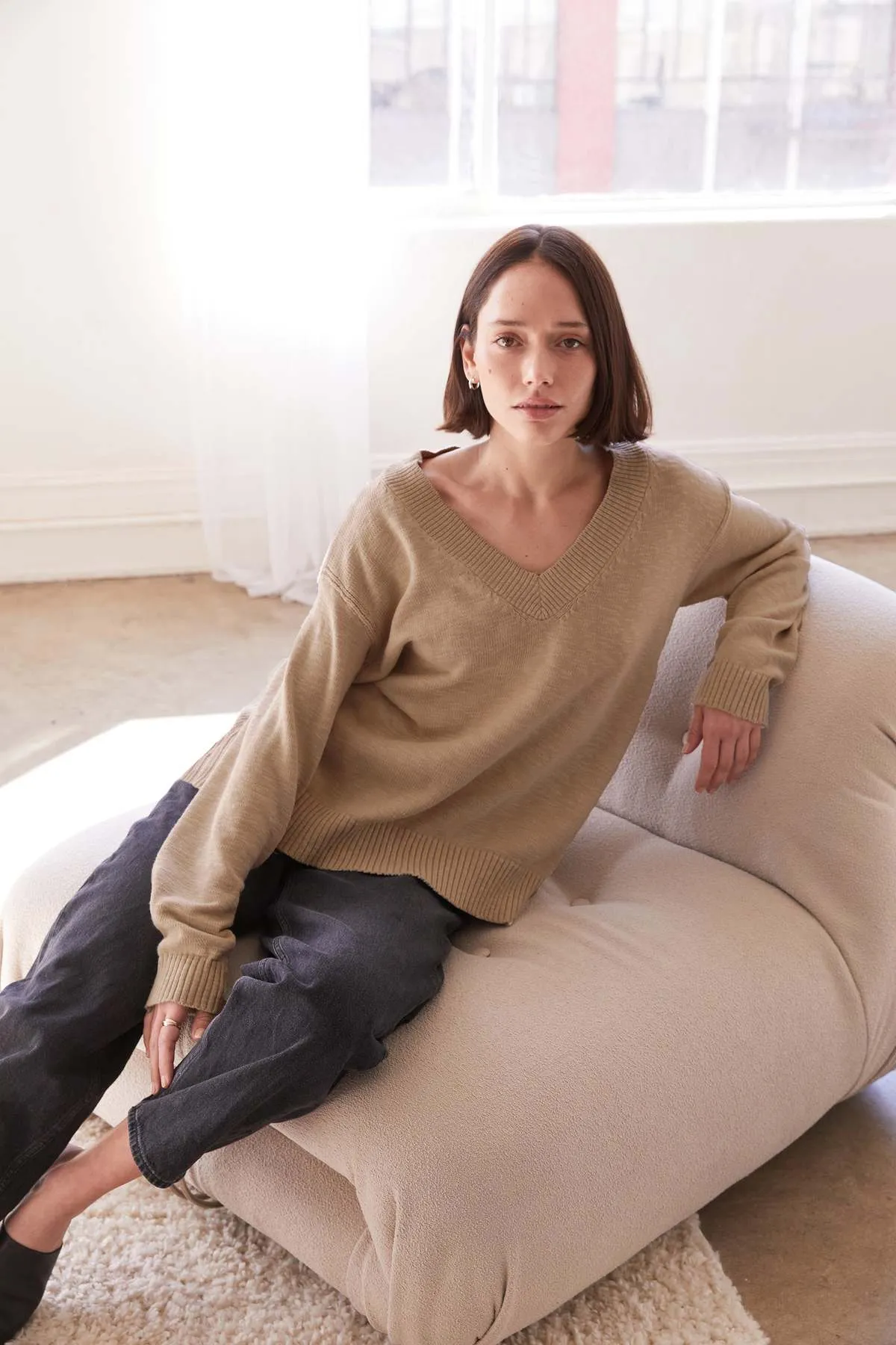 Boyfriend V-Neck Sweater