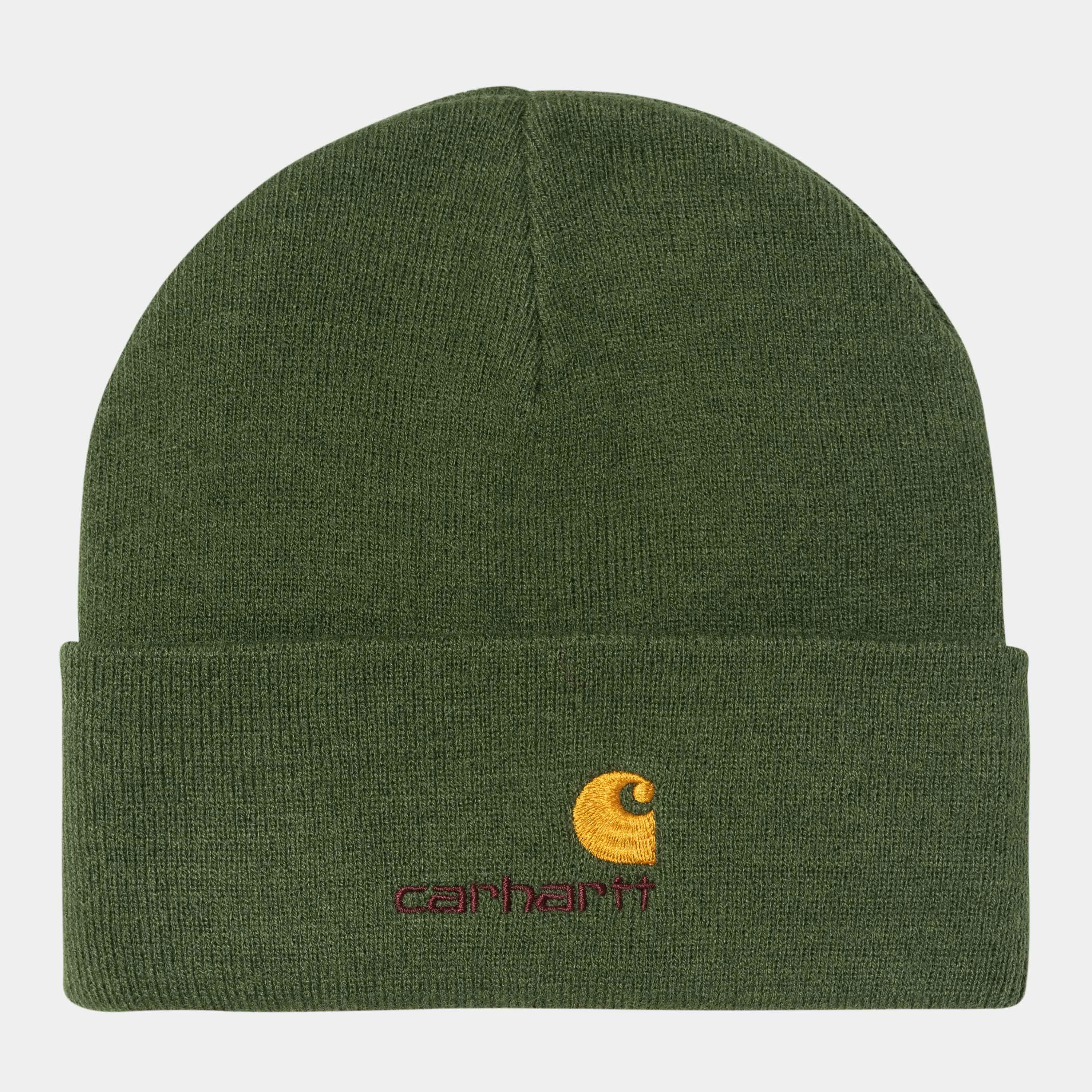 Carhartt American Script Beanie - Tarragon