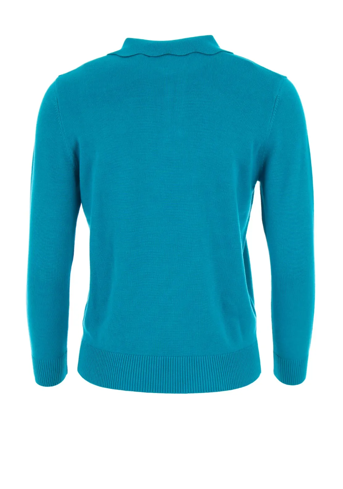 Castle of Ireland Embellished Sweater, Teal