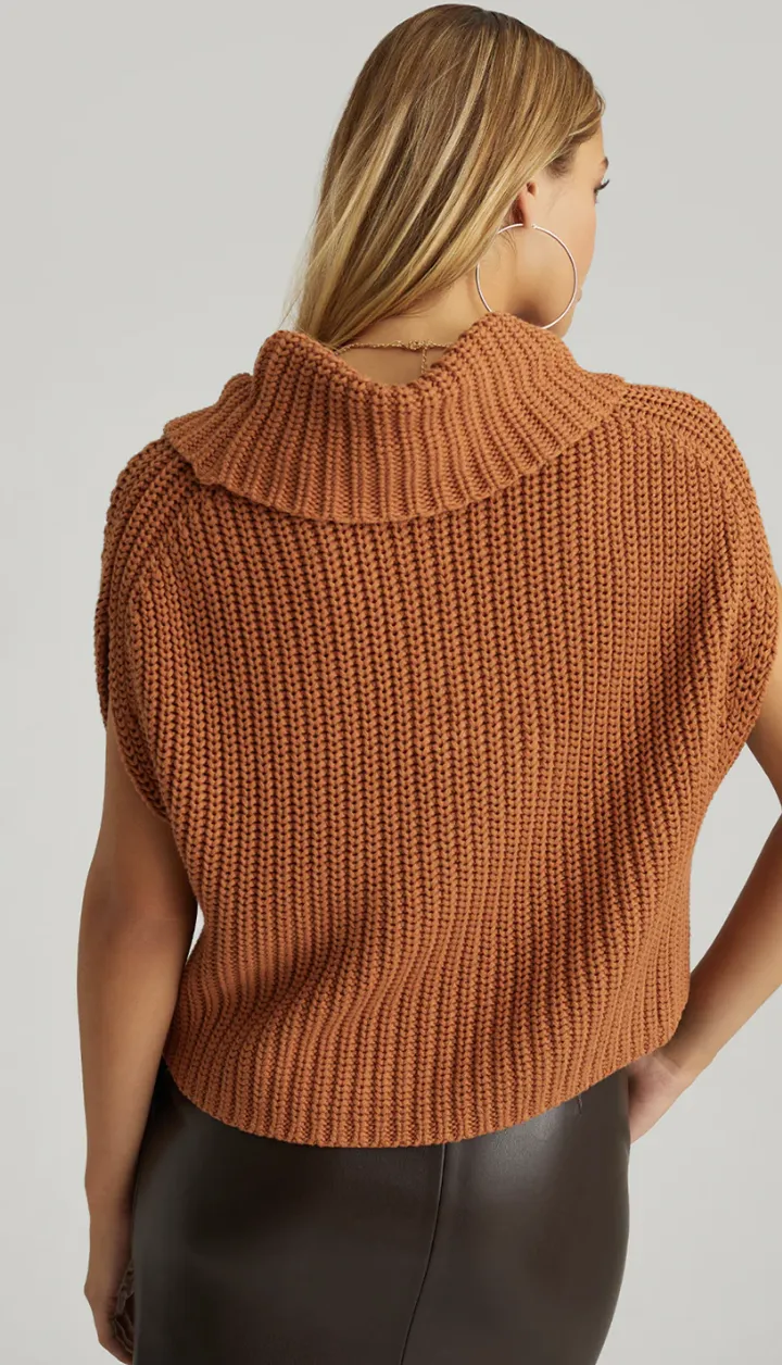 CATE S/L TURTLENECK SWEATER