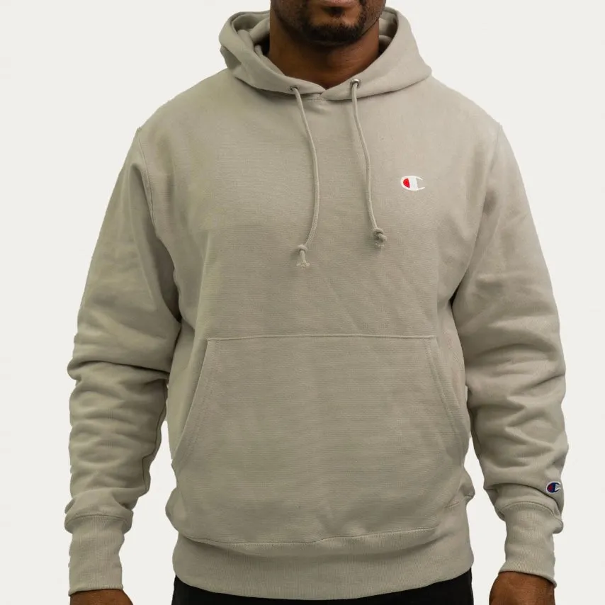 Champion Pullover Hoodie - PEBBLESTONE