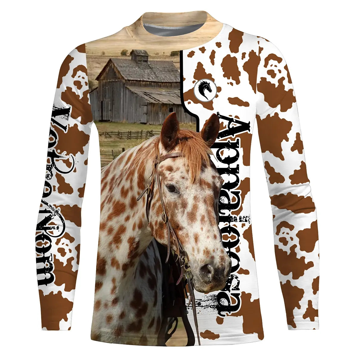 Cheval Appaloosa, Chevaux de Selle, Amoureux des Chevaux, Chevaux Passion, 3D All-Over Tee Shirt - CTS09052230