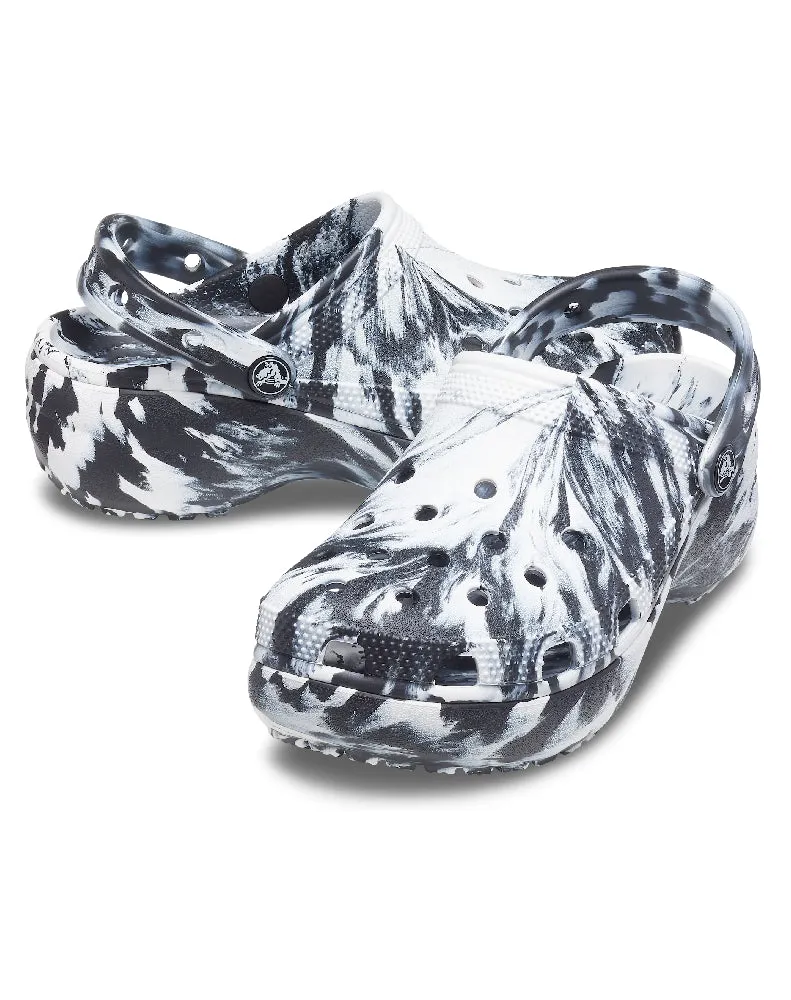 CLASSIC PLATFORM MARBLED CLOG