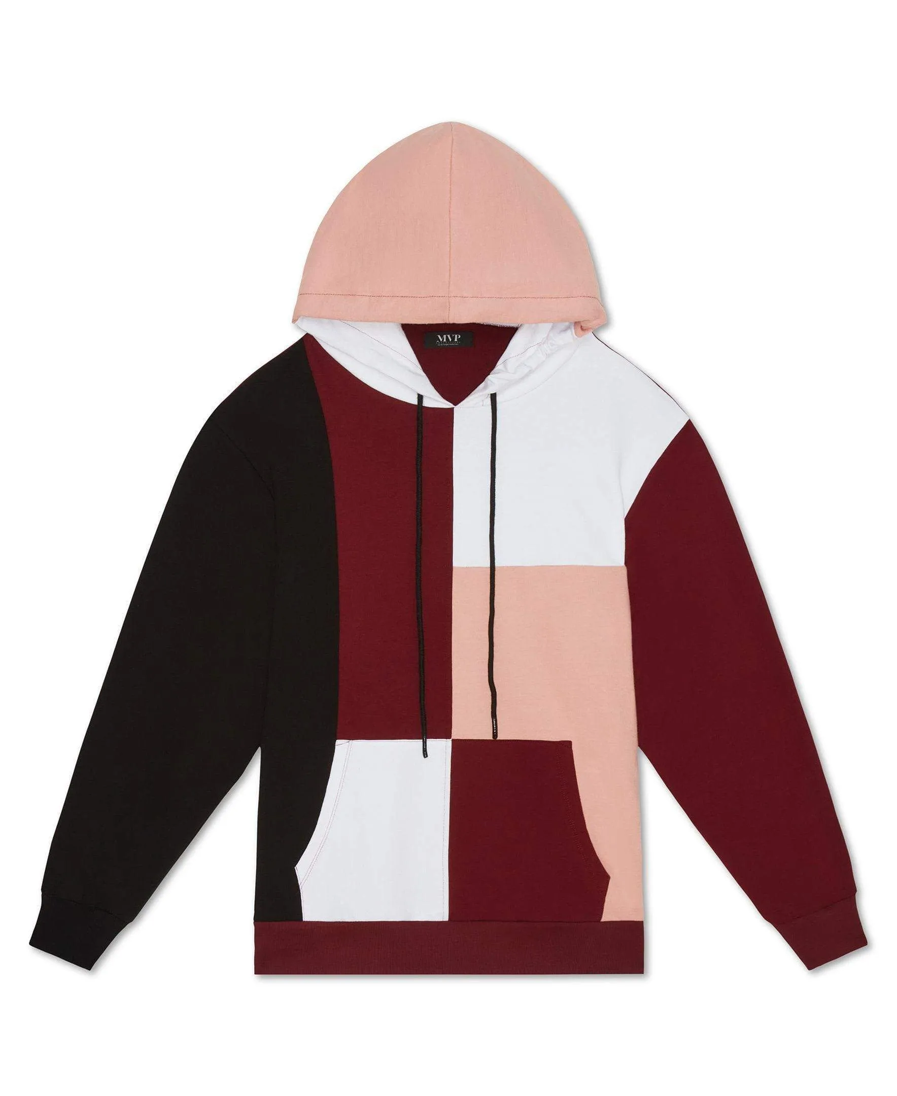 Color-Block Pullover Hoodie