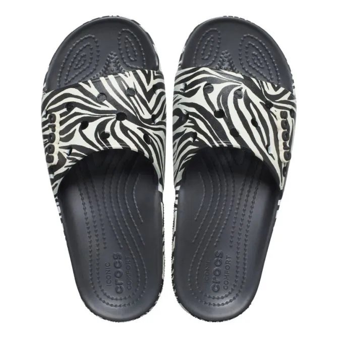 CROCS CLASSIC ANIMAL REMIX SLIDE W