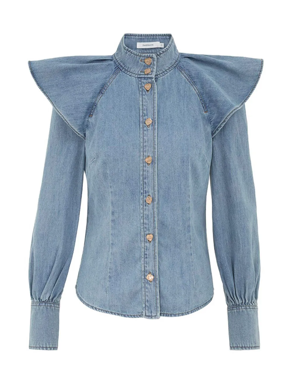 Crush Denim Blouse