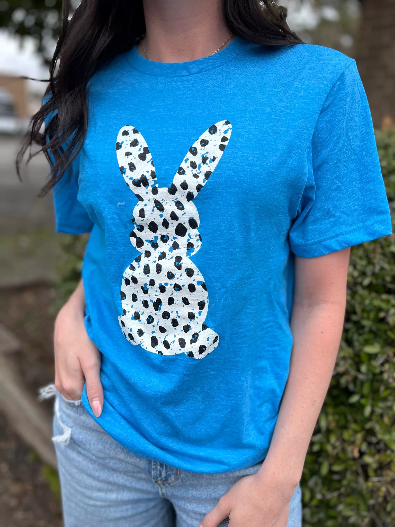 Dalmatian Print Bunny Tee