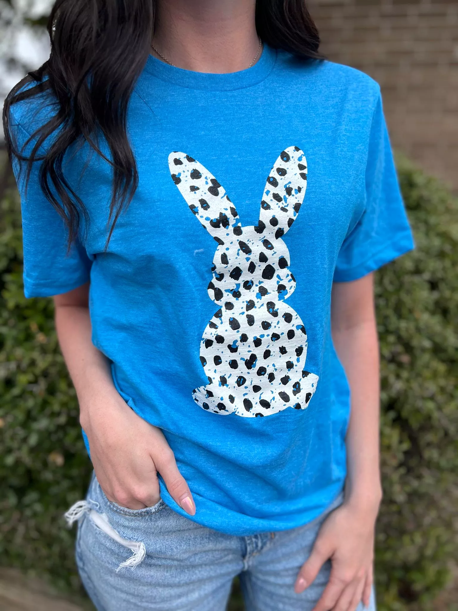 Dalmatian Print Bunny Tee