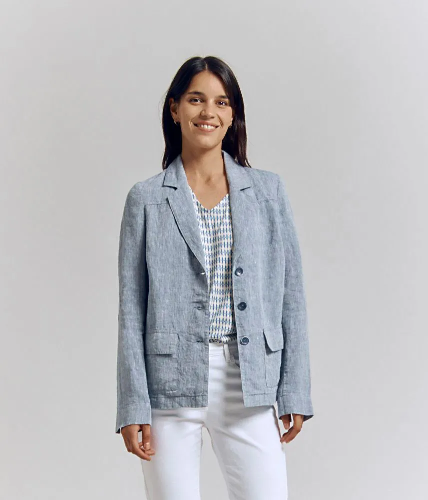 Devernois BISETTE ECOLOGICAL LINEN JACKET