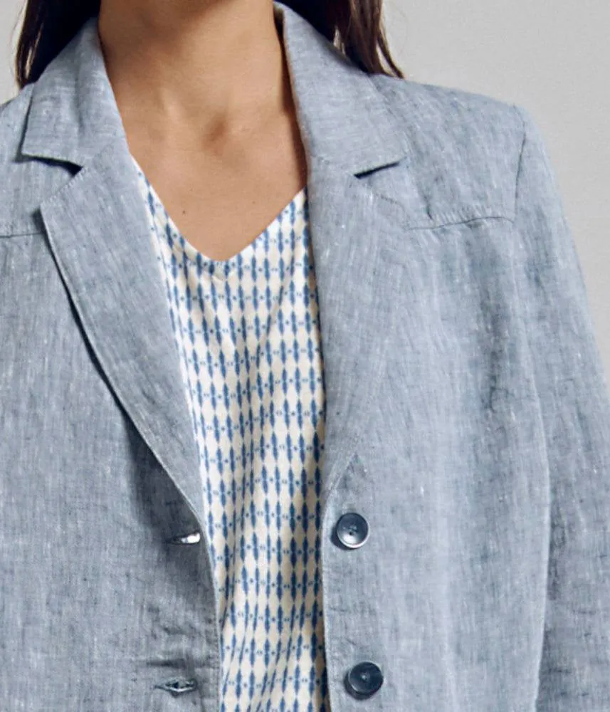 Devernois BISETTE ECOLOGICAL LINEN JACKET