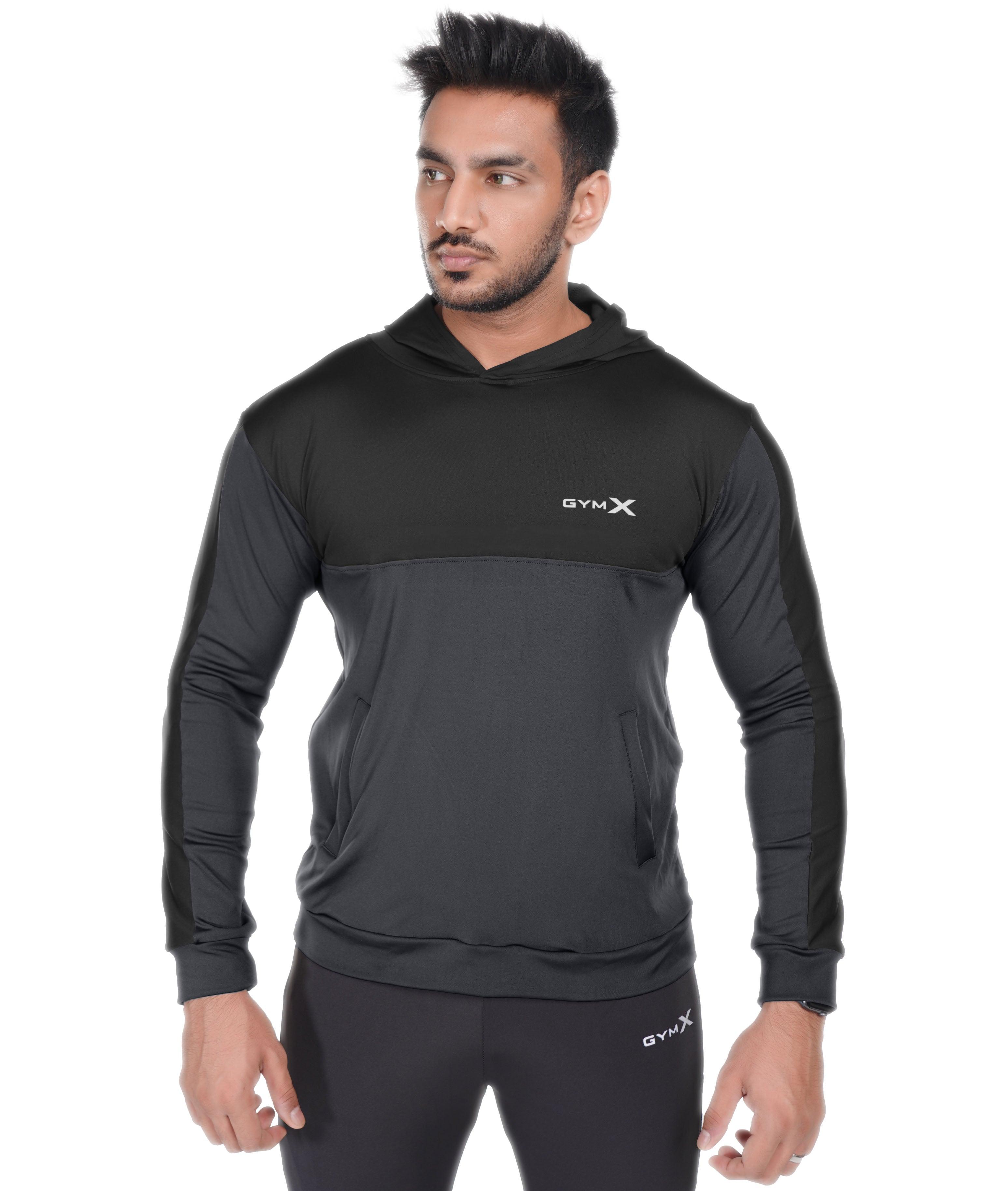 Dual Edition GymX Pullover: Shadow Grey - Sale