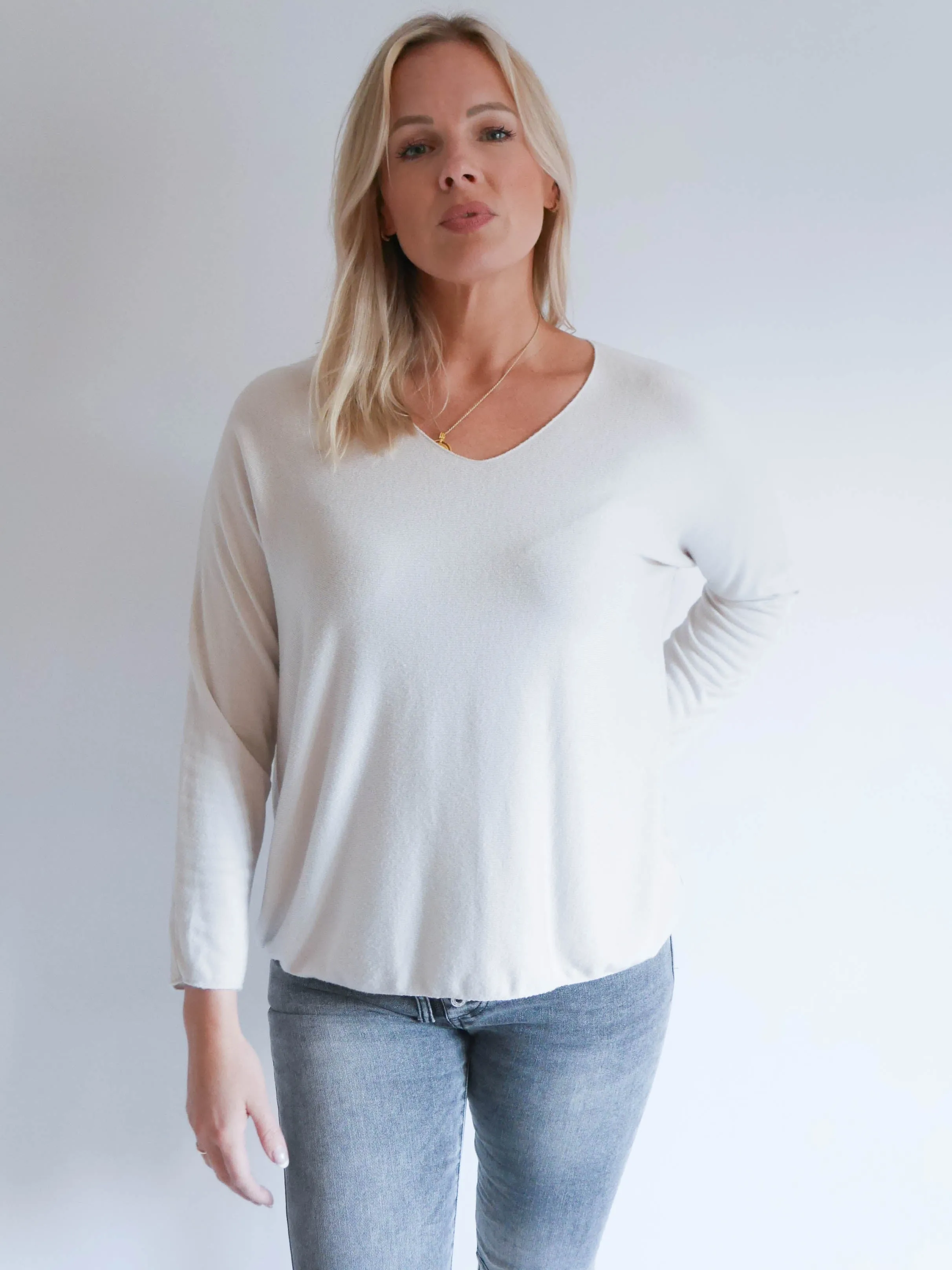 Elsa Top Beige