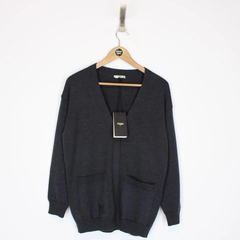 Fendi Wool Cardigan Small