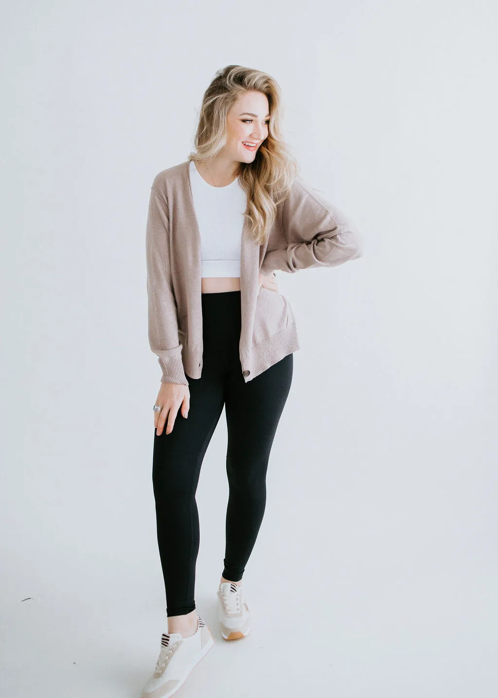 Finn Button Down Cardigan