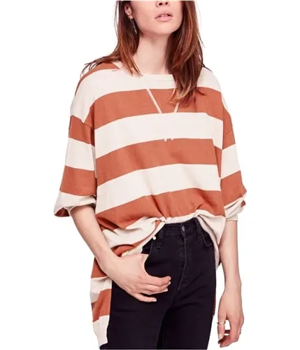 Free People Womens High-Low Pullover Sweater