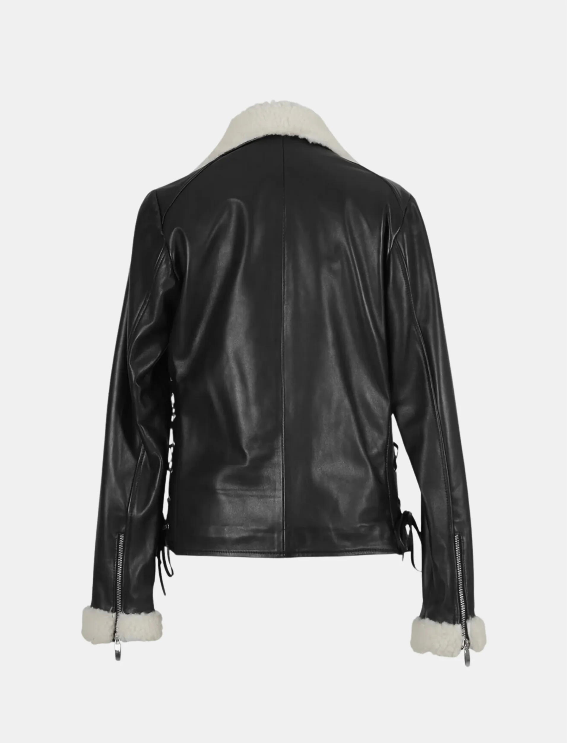 Gaia Shearling Leather Jacket