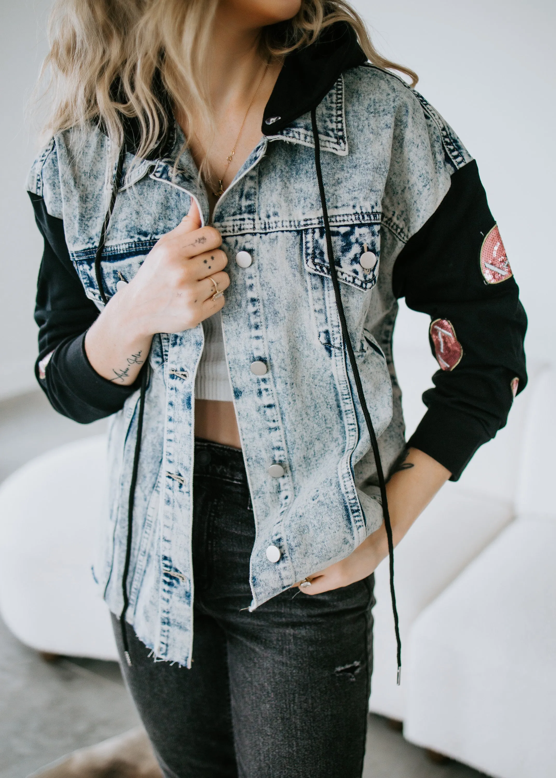 Game On Denim Jacket