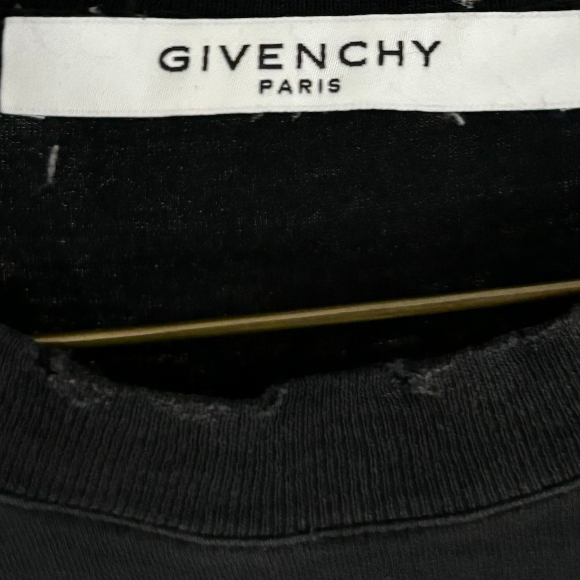 Givenchy Distressed Logo Tee