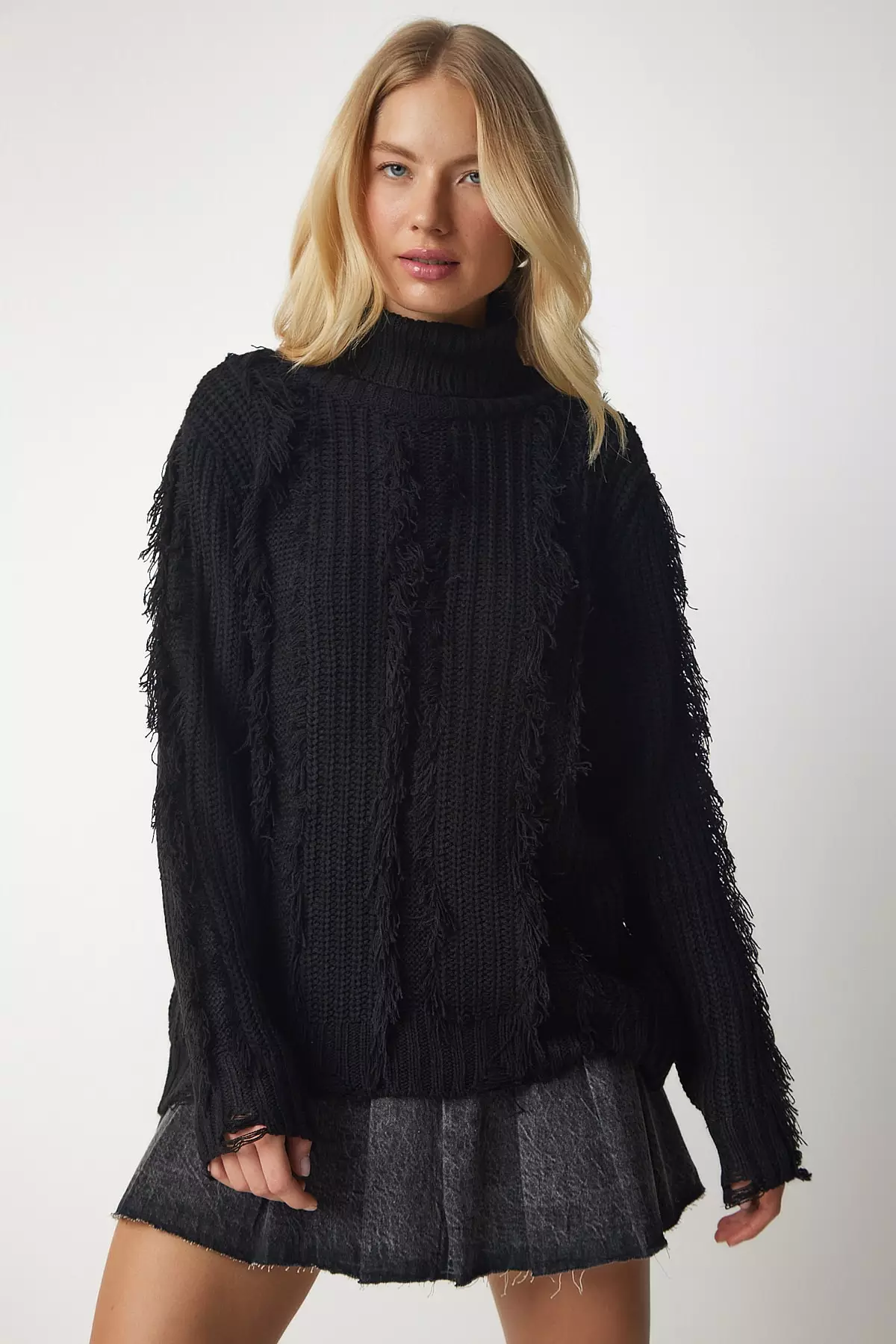 Happiness Istanbul Turtleneck Knit Sweater