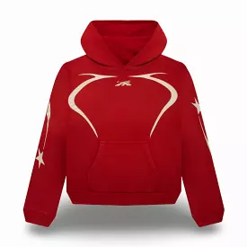 Hellstar Sports Pullover Hoodie Red SS24