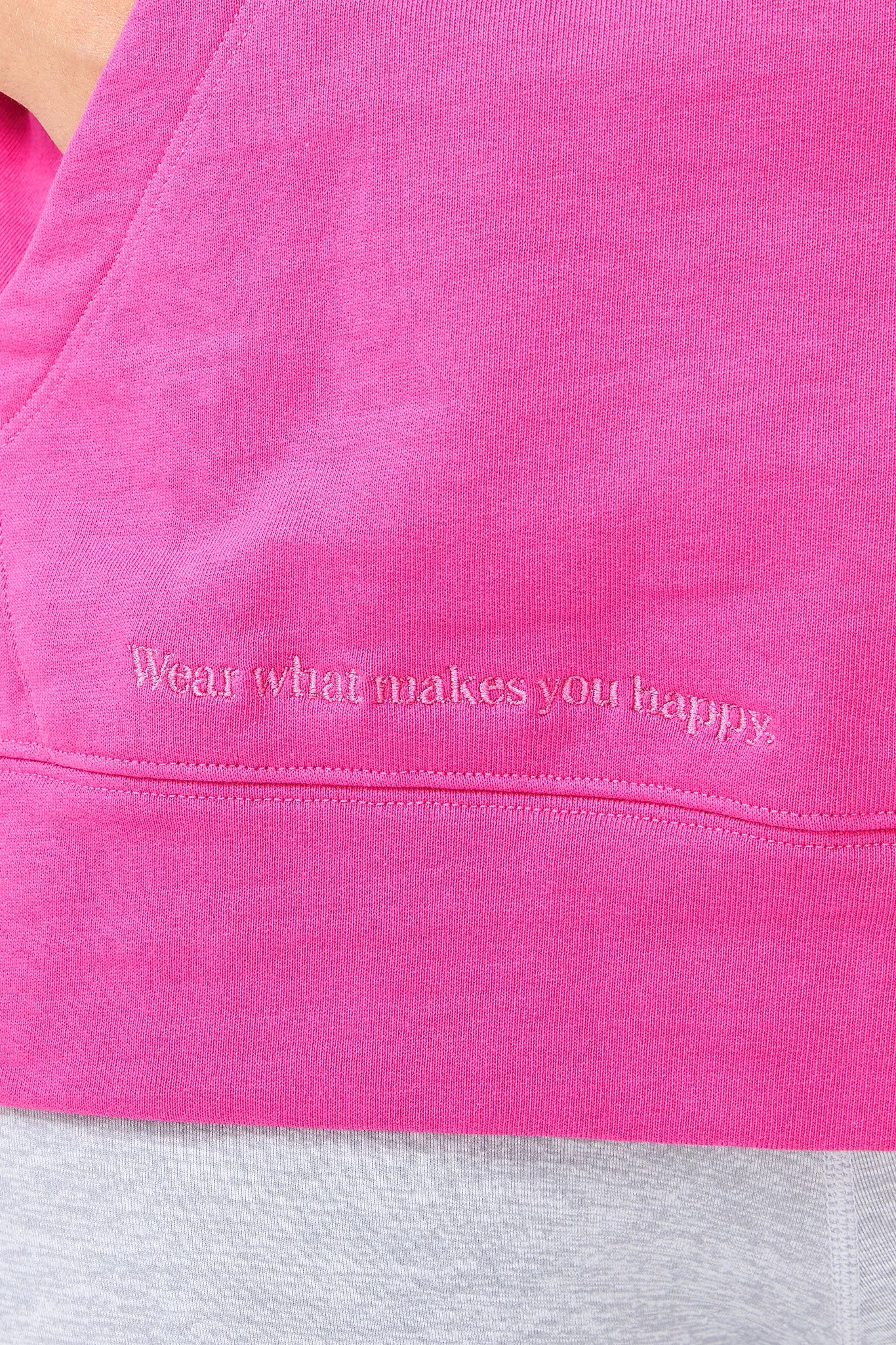 Hoodie in Terez Pink