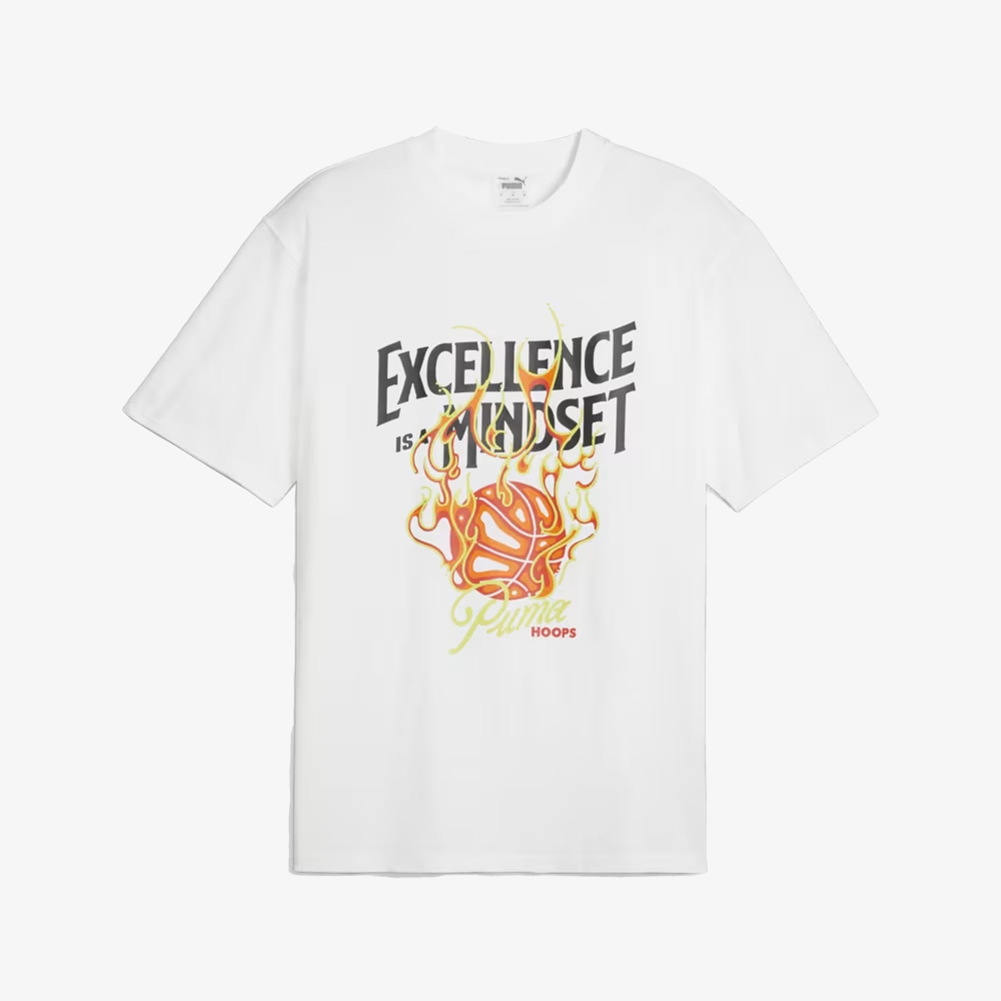 HOOPS EXCELLENCE BASKETBALL TEE 'WHITE'