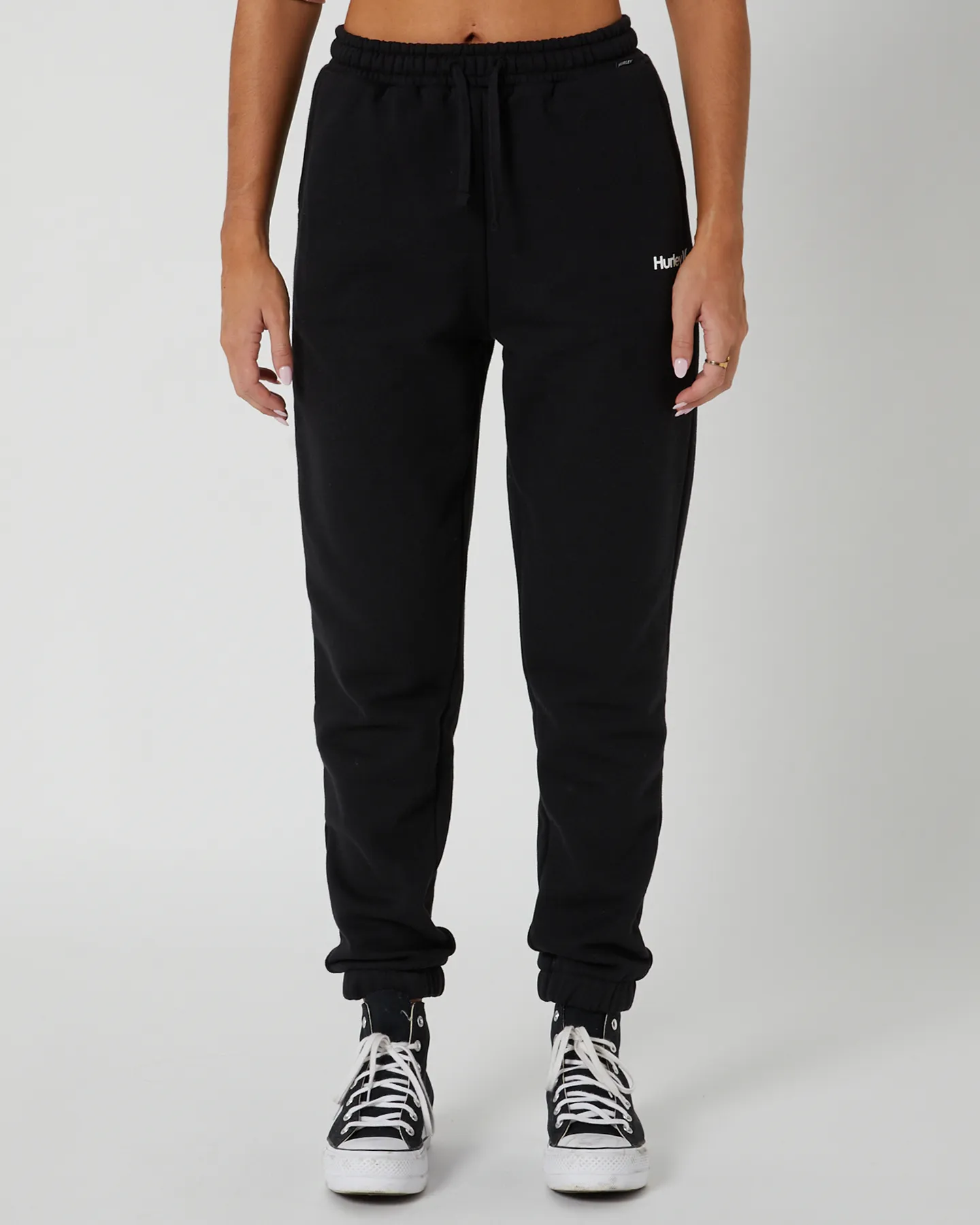 Hurley Womens One & Only Trackpant - Black | SurfStitch