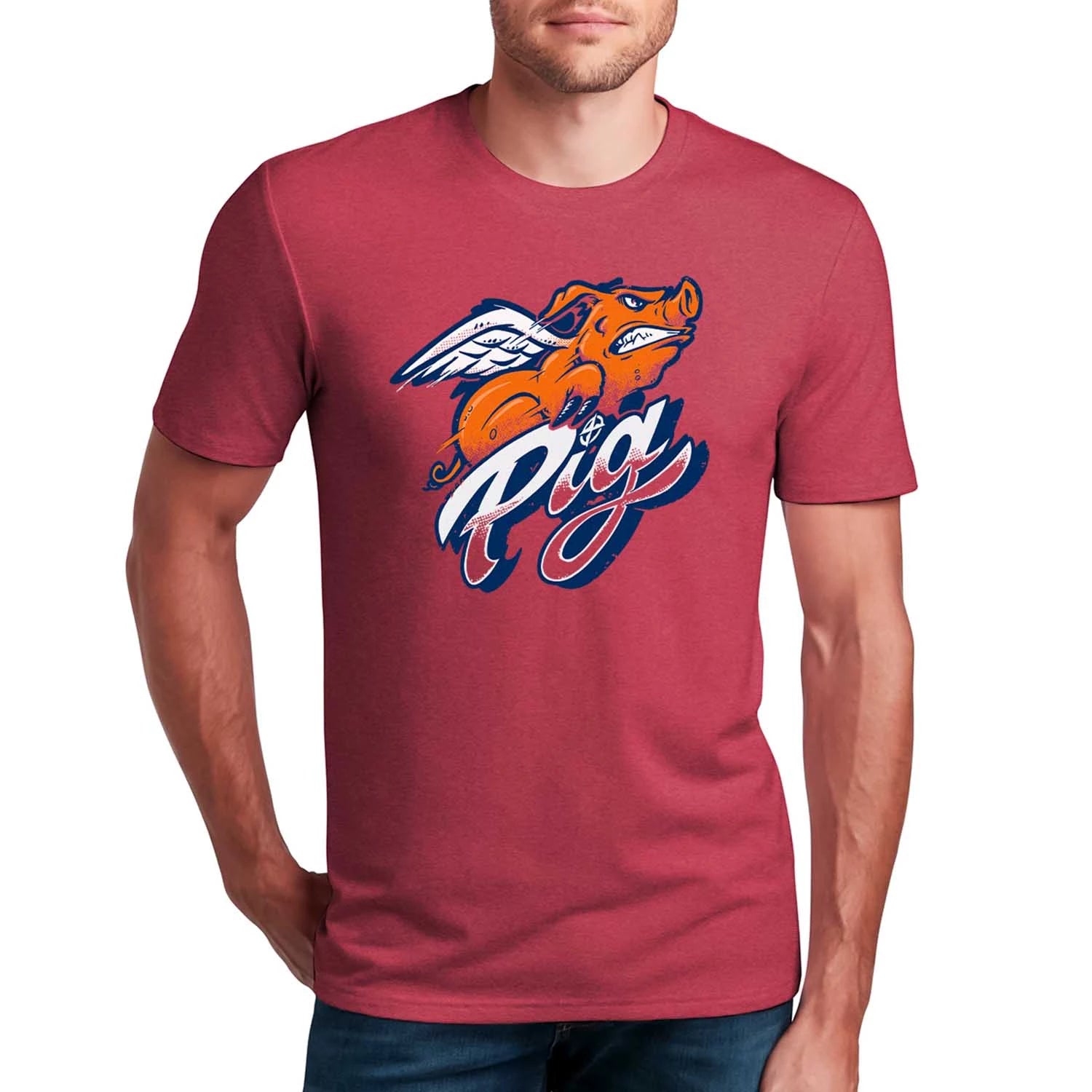 Innova Pig Tri-Blend Flex Tee Shirt