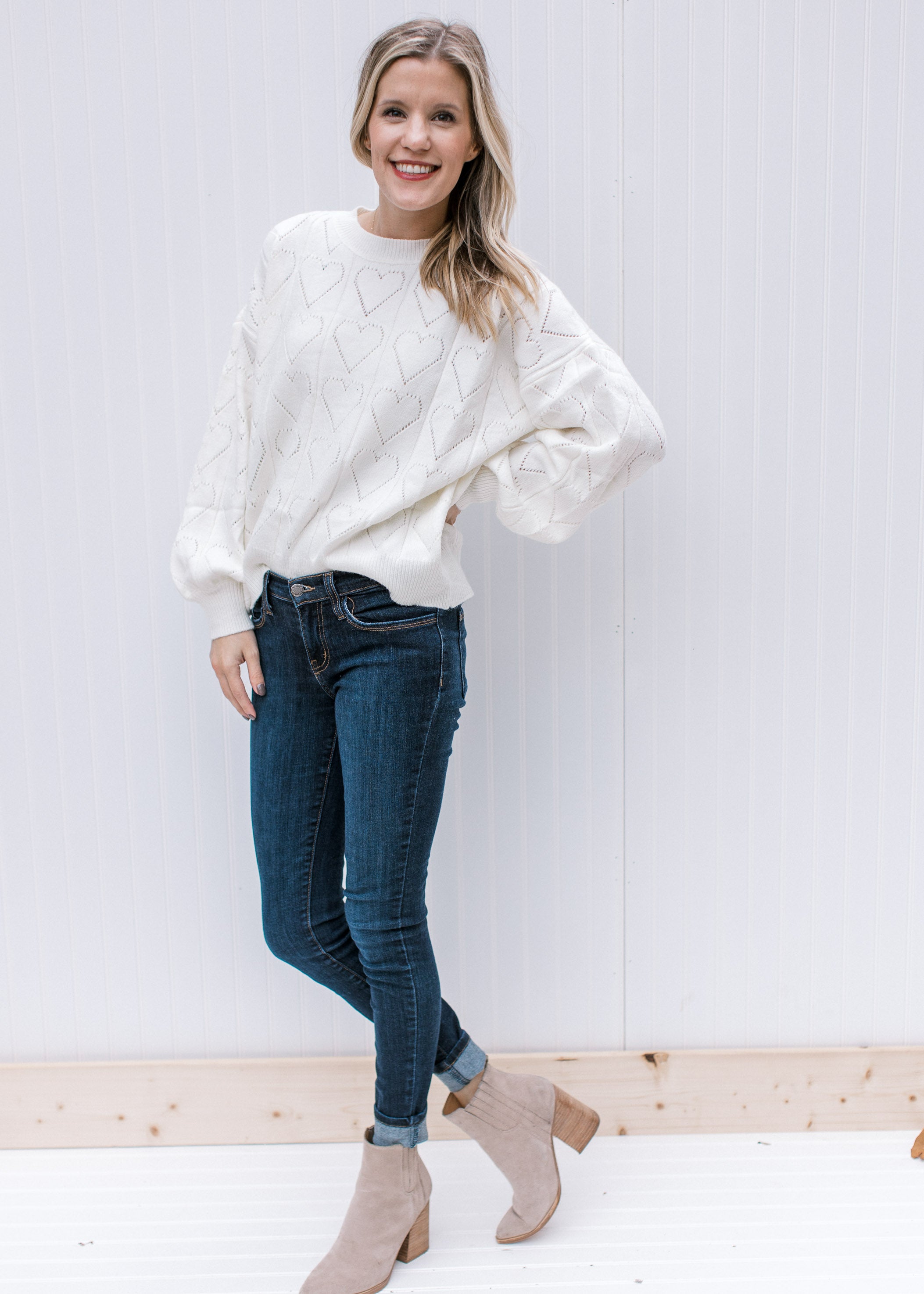 Ivory For Me Sweater