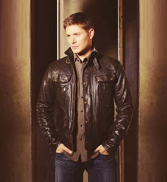 Jensen Ackles Supernatural Brown Leather Jacket - William Jacket