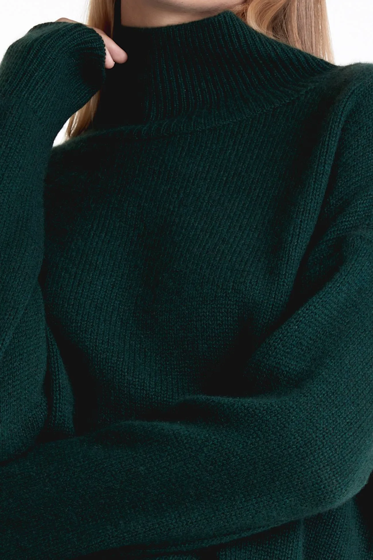 JOSLYN TURTLENECK CASHMERE SWEATER