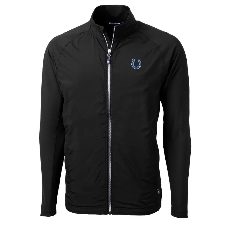 Julian Indianapolis Colts Black Track Jacket - William Jacket