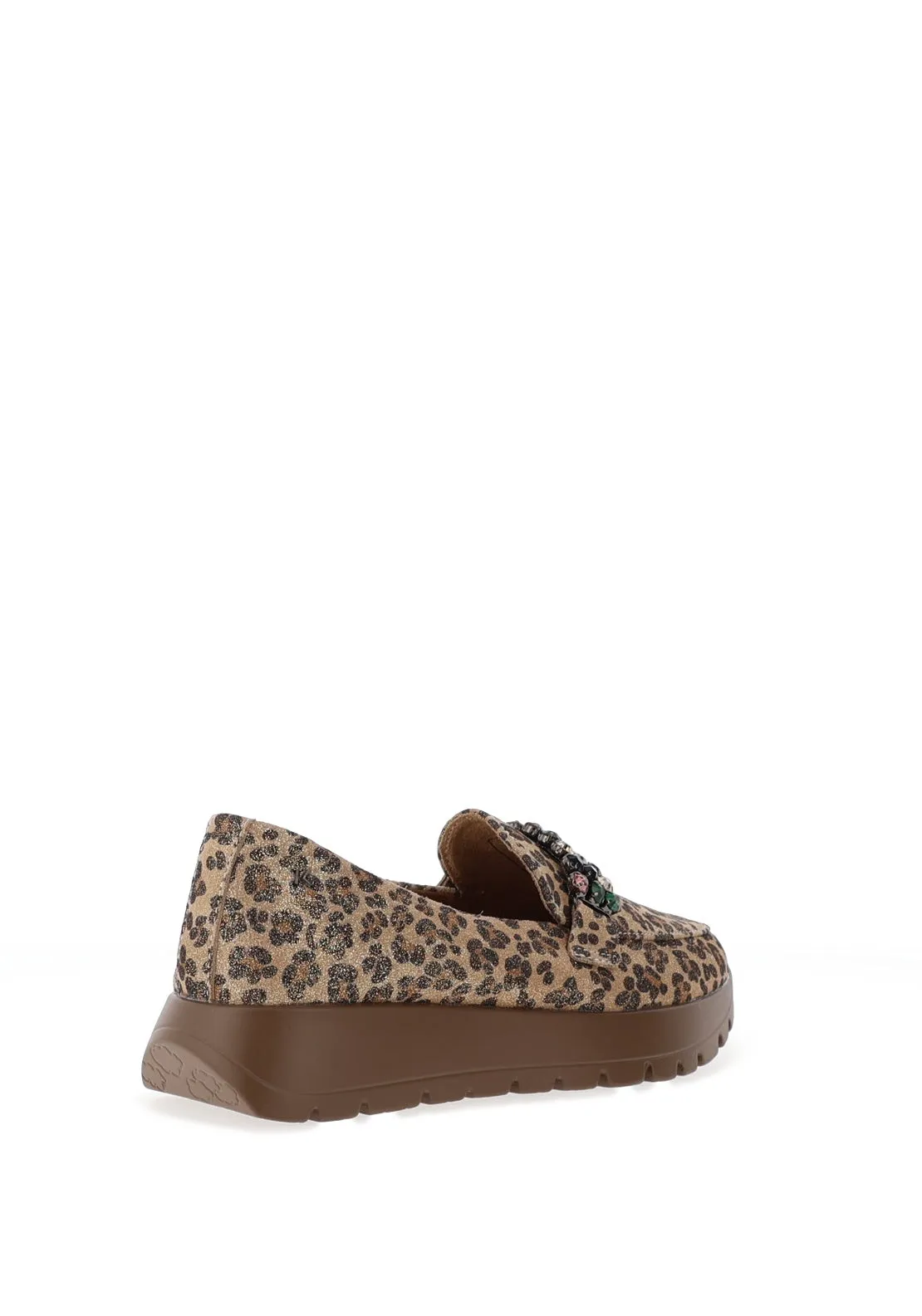 Kate Appleby Todley Embellished Loafers, Leopard Print