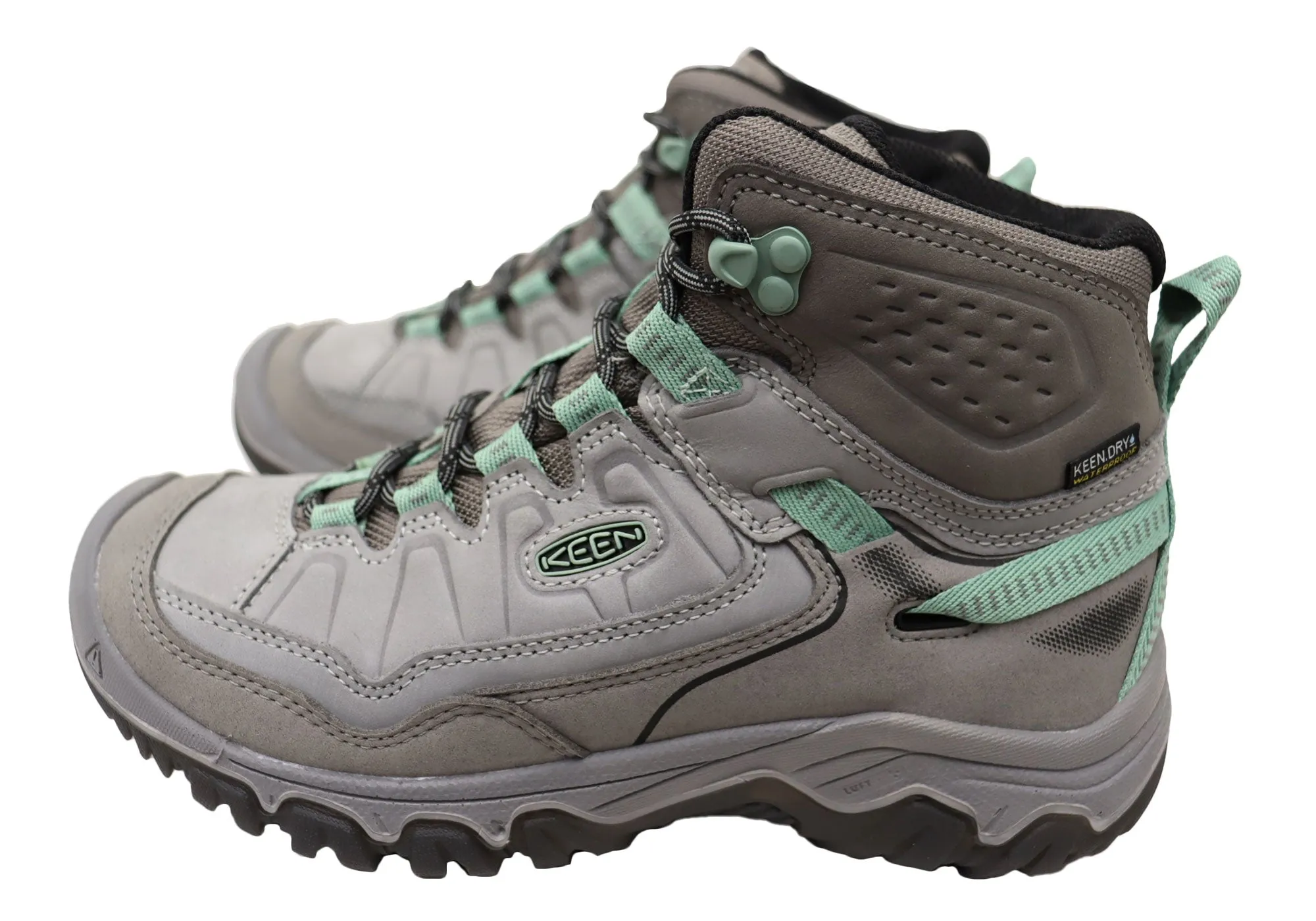 Keen Womens Comfortable Targhee IV Mid Waterproof Hiking Boots