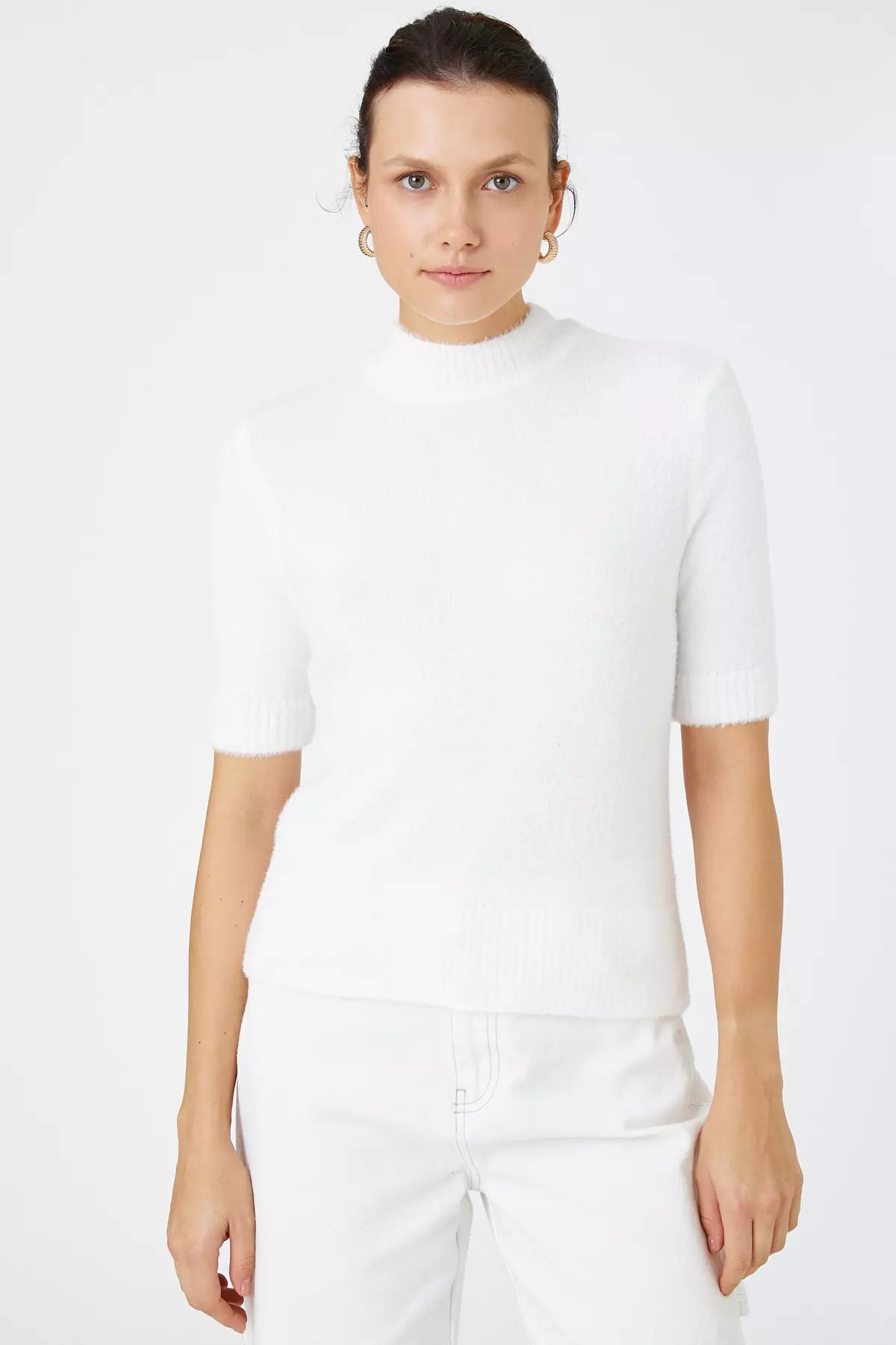 KOTON Short Sleeve Sweater