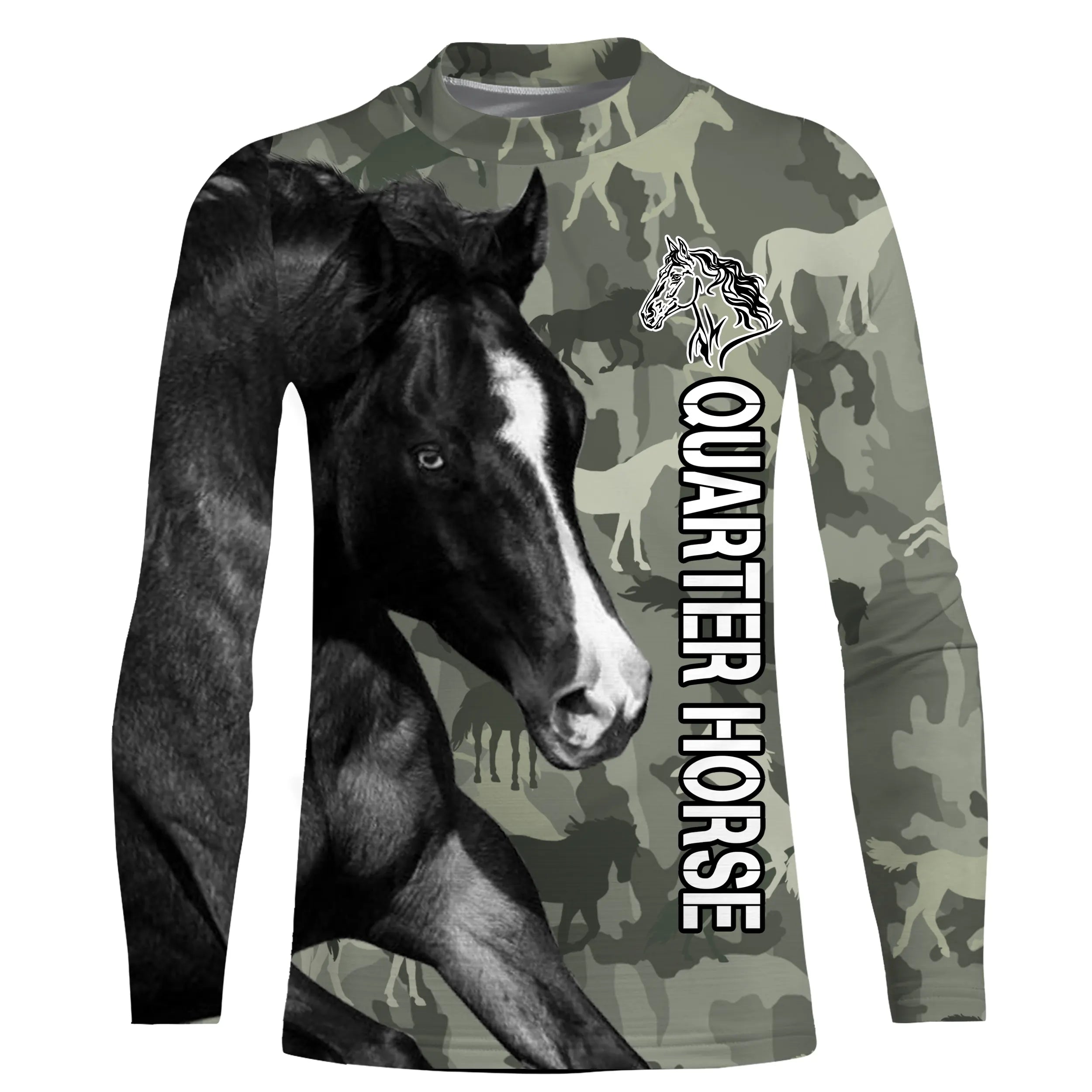 Le Quarter Horse Cheval, Amoureux des Chevaux, Chevaux Passion, 3D All-Over Tee Shirt - CTS09052229