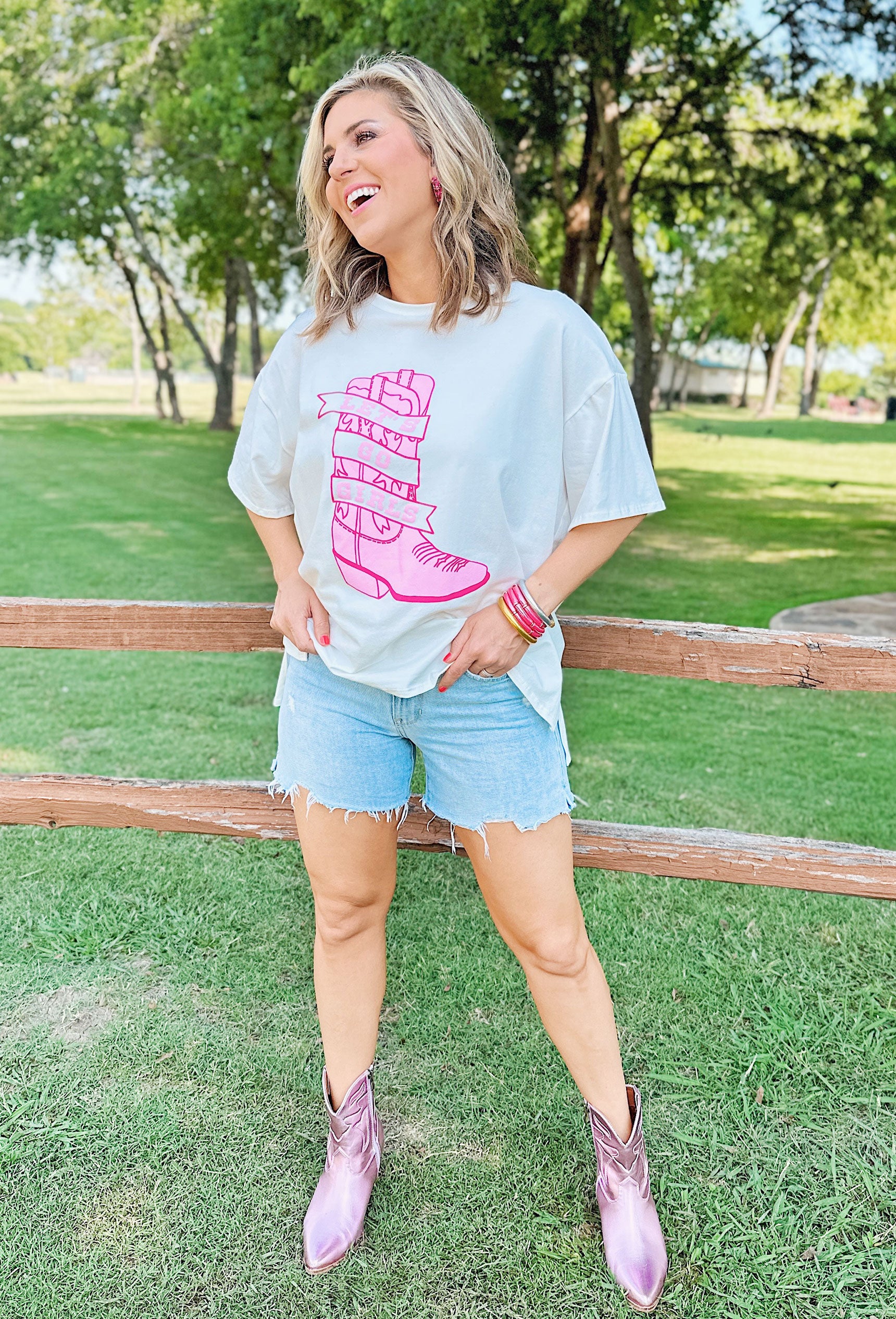 Let's Go Girls Graphic Tee