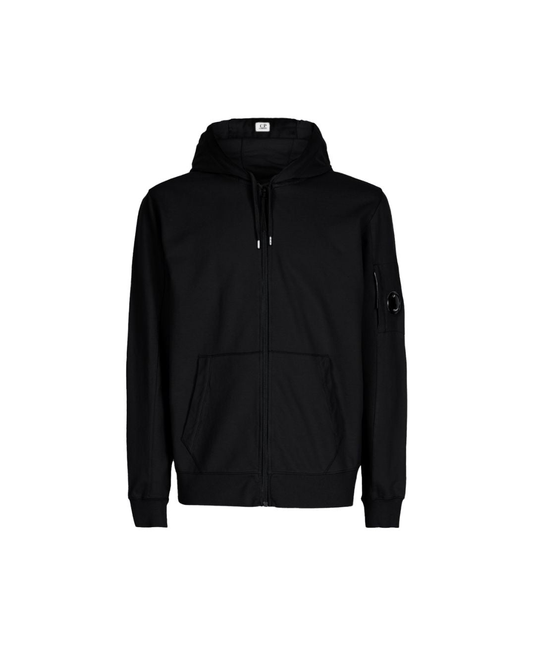 Light Fleece Zipped Hoodie