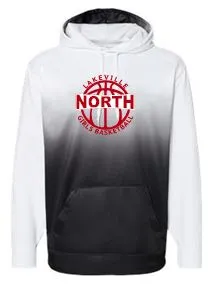 LN GIRLS BASKETBALL OMBRE HOODED SWEATSHIRT