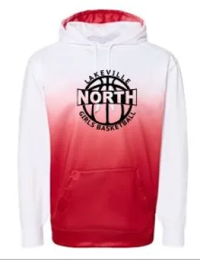 LN GIRLS BASKETBALL OMBRE HOODED SWEATSHIRT